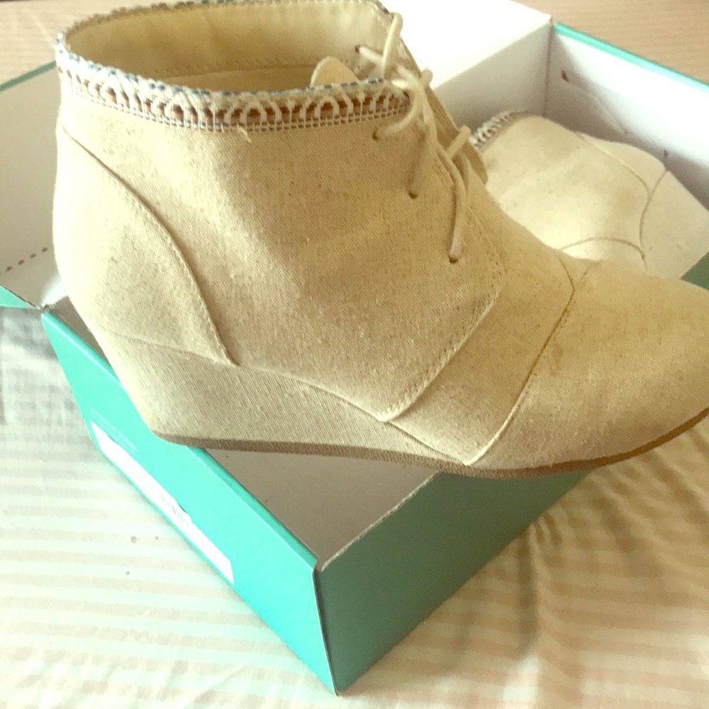 Cream Booties